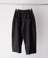 SMOOTH PANEL WIDE SLACKS - ANCELLM