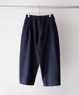 SMOOTH PANEL WIDE SLACKS - ANCELLM