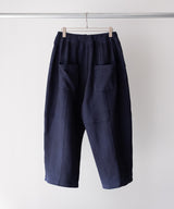 SMOOTH PANEL WIDE SLACKS - ANCELLM
