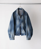 DENIM ZIPUP JACKET - ANCELLM