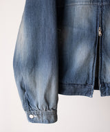 DENIM ZIPUP JACKET - ANCELLM