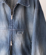 DENIM ZIPUP JACKET - ANCELLM