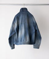 DENIM ZIPUP JACKET - ANCELLM