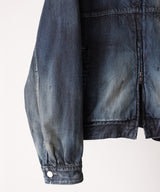 DENIM ZIPUP JACKET - ANCELLM