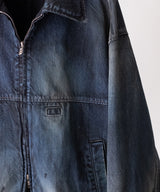 DENIM ZIPUP JACKET - ANCELLM