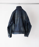 DENIM ZIPUP JACKET - ANCELLM