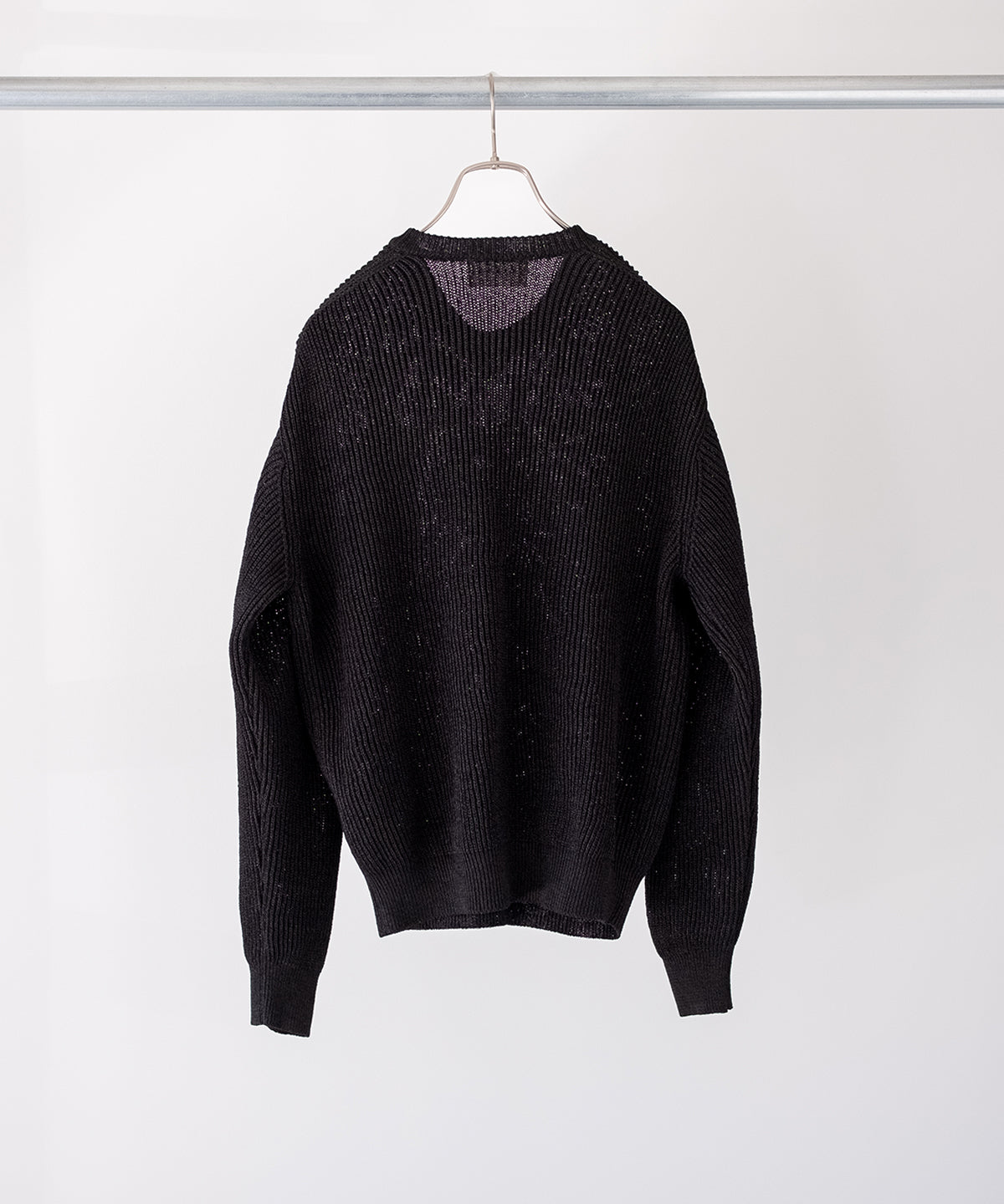 CREW NECK RIB JUMPER
