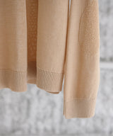 Rebuild Cotton Knit Pullover - Blanc YM