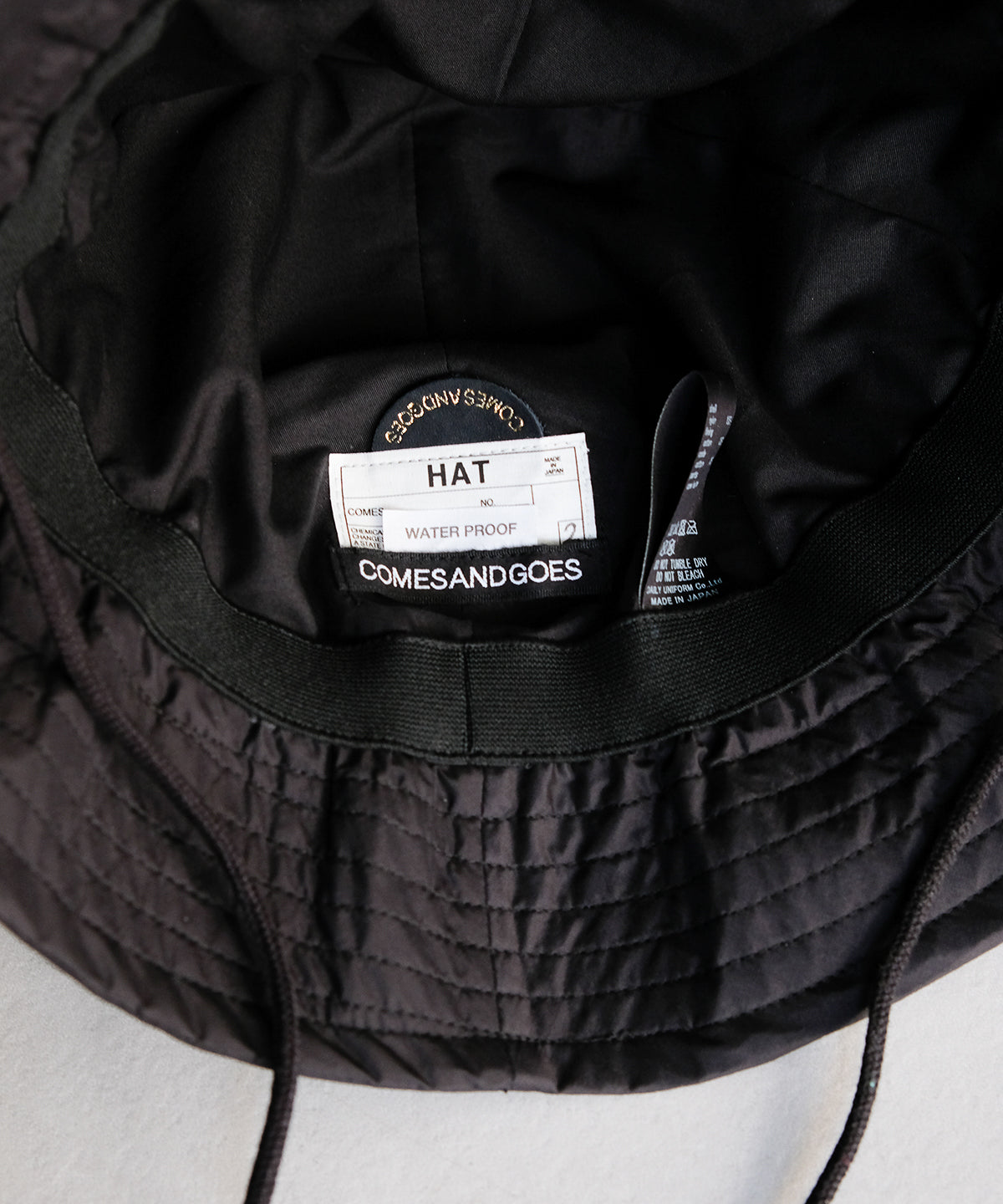 COMESANDGOES/ARMY HAT ( あご紐付き ) LAST1>> ARMY HAT(あご紐付き） - COMESANDGOES – C THE C