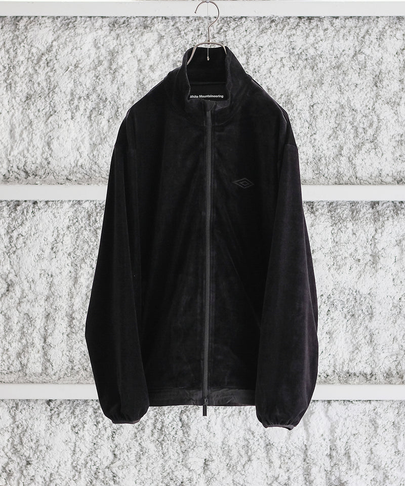 WM×UMBRO VELOUR BLOUSON   - BLK White Mountaineering®︎