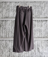 Wool Gabardine Adjustment Pants - Blanc YM