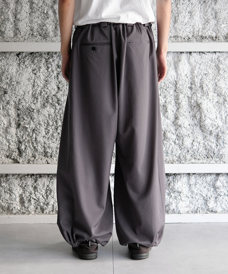 Wool Gabardine Adjustment Pants - Blanc YM