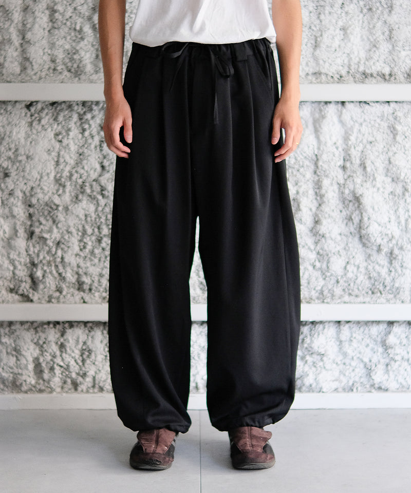 Wool Gabardine Adjustment Pants - Blanc YM