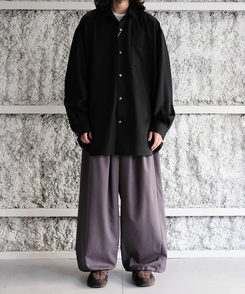 Wool Gabardine Adjustment Pants - Blanc YM