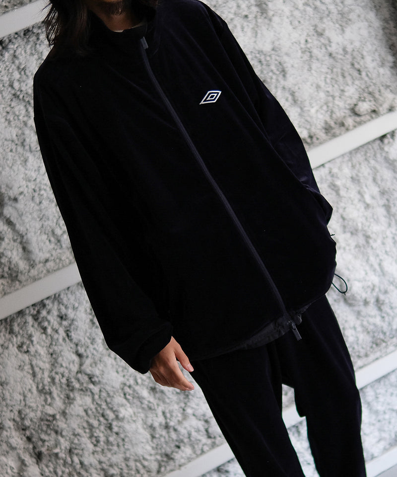 WM×UMBRO VELOUR BLOUSON   - BLK White Mountaineering®︎