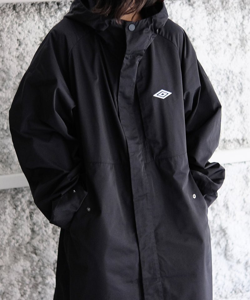 WM×UMBRO HOODED COAT - BLK White Mountaineering®︎