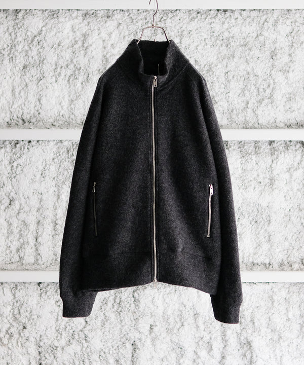 WOOL ZIP BLOUSON - K ITO