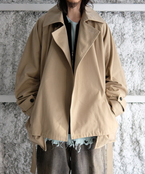 Short Trench Coat - Blanc YM