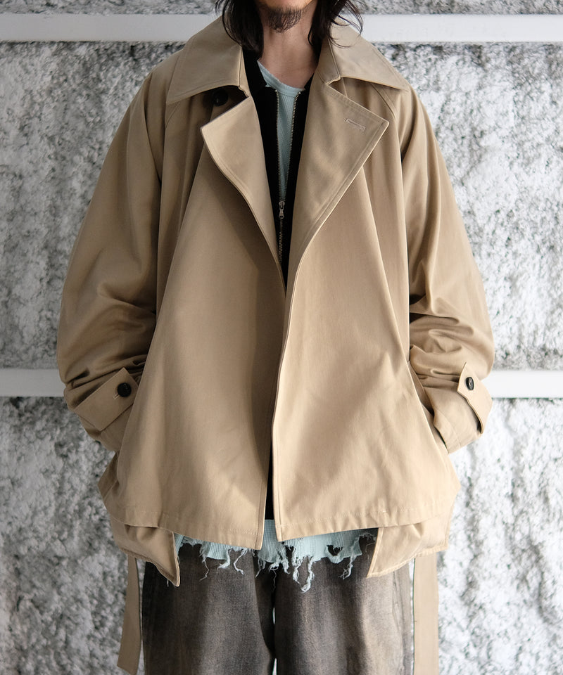 Short Trench Coat - Blanc YM – C THE C