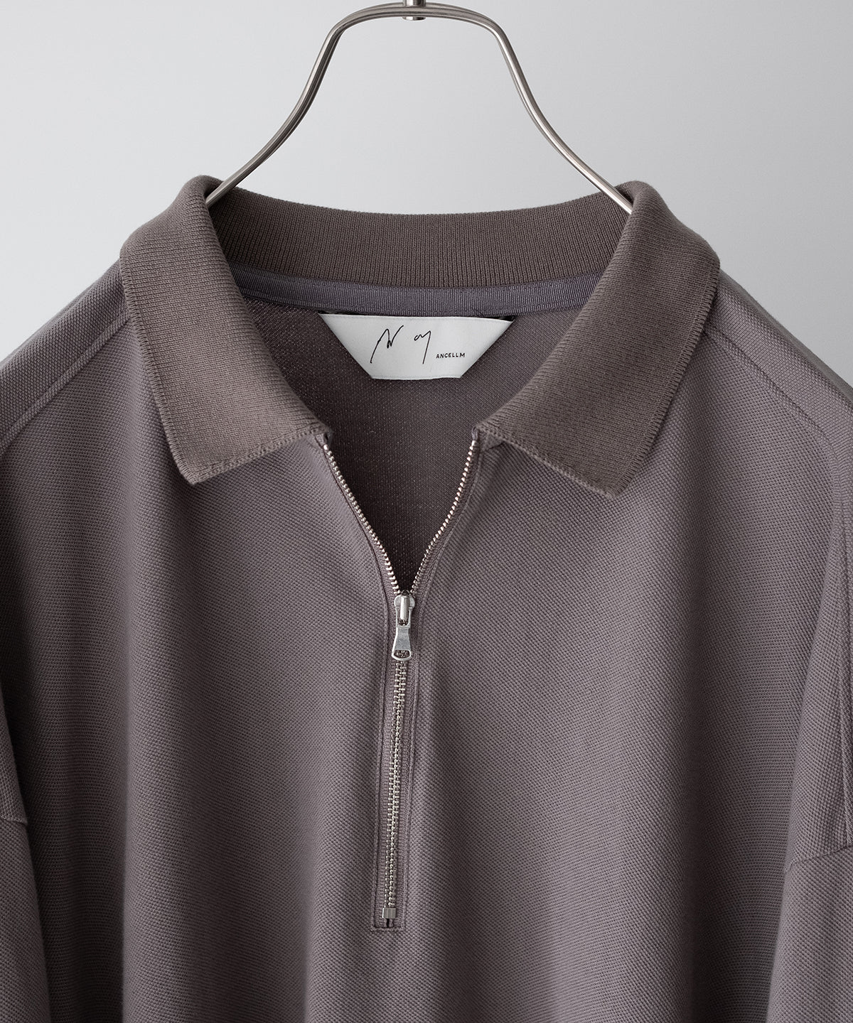 HALF ZIP POLO LS SHIRT - ANCELLM – C THE C