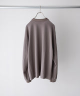 LAST1>> HALF ZIP POLO LS SHIRT - ANCELLM