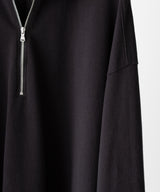 LAST1>> HALF ZIP POLO LS SHIRT - ANCELLM