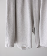 LAST1>> 3/4 TUCK SWEAT SHORTS - ANCELLM