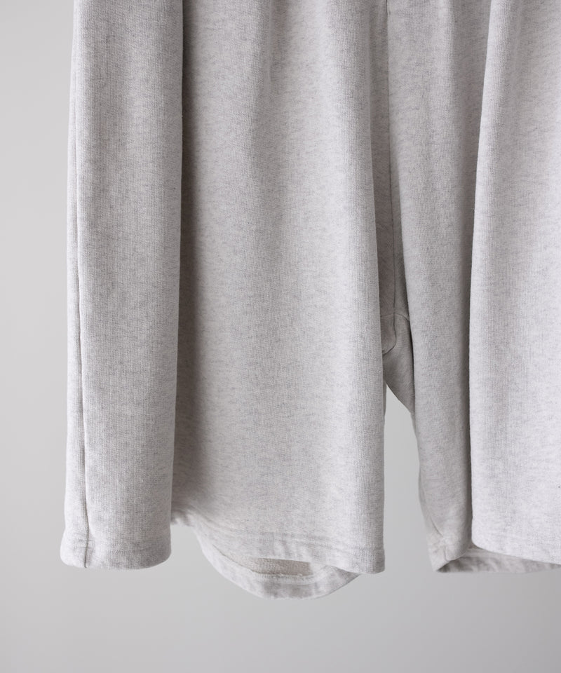 LAST1>> 3/4 TUCK SWEAT SHORTS - ANCELLM