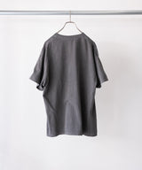 LAST1>> EMBROIDERY DYED T-SHIRT - ANCELLM