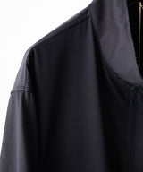 LAST1>> CHAMBRAY SOFT GABARDINE ZIP UP JKT - ULTERIOR