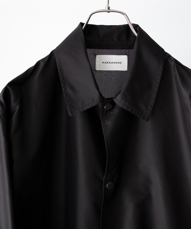 MARKAWARE - SILK TAFFETA COACH JACKET / シルクタフタ コーチ