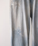 LIGHT OZ WIDE STRAIGHT DENIM PANTS - ANCELLM