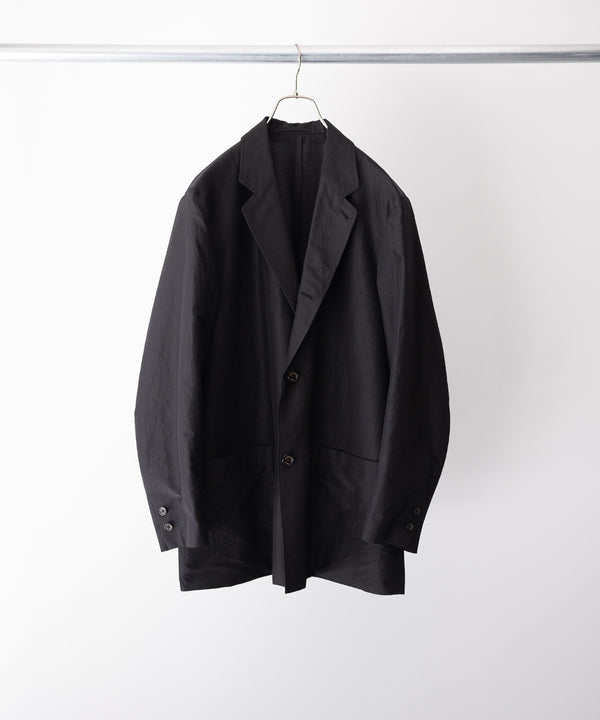 LAST1>> BRATAC SILK × ORGANIC WOOL TAFFETA COMFORT CAR COAT - MARKAWARE
