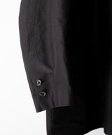 LAST1>> BRATAC SILK × ORGANIC WOOL TAFFETA COMFORT CAR COAT - MARKAWARE