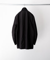 LAST1>> BRATAC SILK × ORGANIC WOOL TAFFETA COMFORT CAR COAT - MARKAWARE
