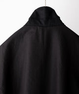 LAST1>> BRATAC SILK × ORGANIC WOOL TAFFETA COMFORT CAR COAT - MARKAWARE