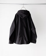 LAST1>> WASHED NYLON KERSEY HOODED JKT - ULTERIOR