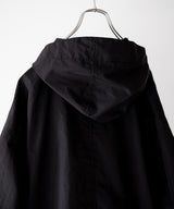 LAST1>> WASHED NYLON KERSEY HOODED JKT - ULTERIOR