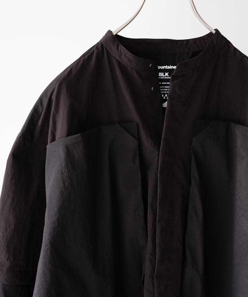ZIP OFF SHIRT  - BLK White Mountaineering®︎