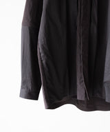 ZIP OFF SHIRT  - BLK White Mountaineering®︎