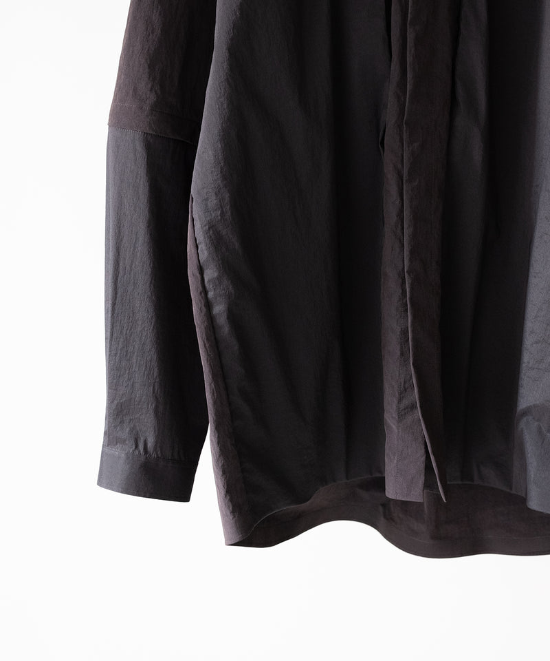 ZIP OFF SHIRT  - BLK White Mountaineering®︎