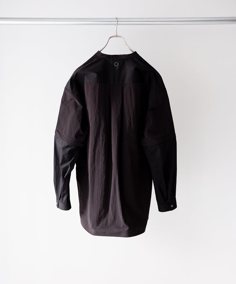 ZIP OFF SHIRT  - BLK White Mountaineering®︎