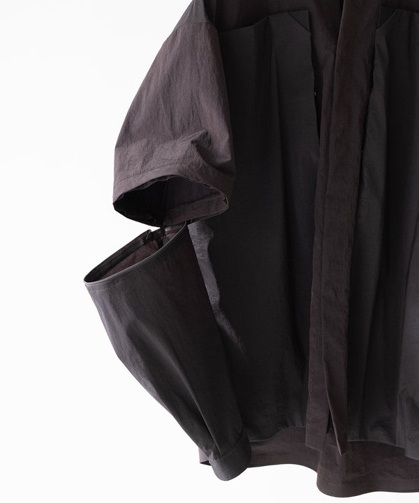 ZIP OFF SHIRT  - BLK White Mountaineering®︎