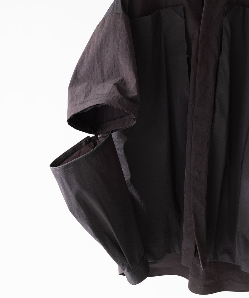 ZIP OFF SHIRT  - BLK White Mountaineering®︎