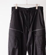 WIDE CARGO JOGGER PANTS  - BLK White Mountaineering®︎