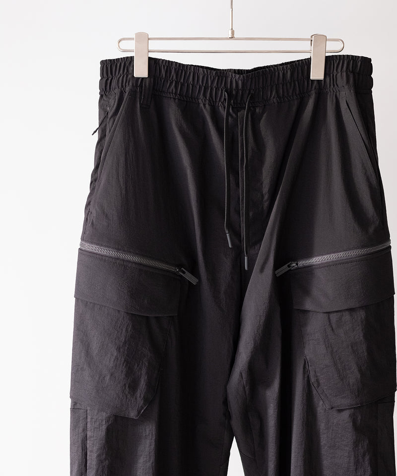 WIDE CARGO JOGGER PANTS  - BLK White Mountaineering®︎