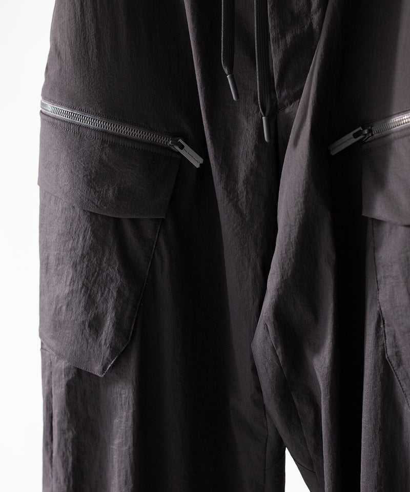 WIDE CARGO JOGGER PANTS  - BLK White Mountaineering®︎