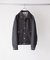 GRID DENIM JACKET - REVERBERATE