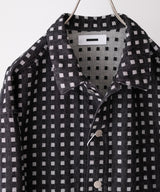 GRID DENIM JACKET - REVERBERATE