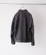 GRID DENIM JACKET - REVERBERATE